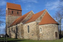 Die evangelische St.-Sebastian-Kirche in Schartau